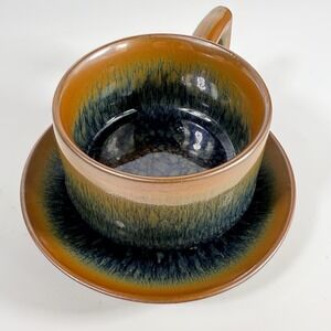 TENMOKUS  Coffee / Tea Cup and Saucer Set Porcelain New In Box